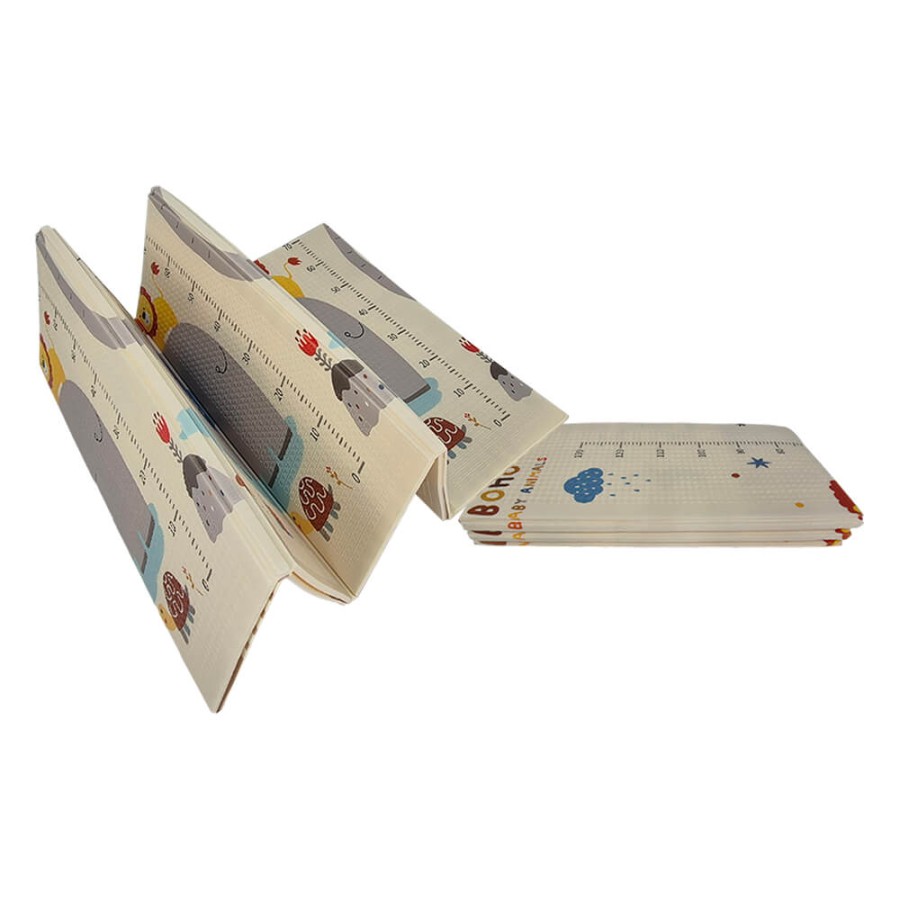 Bebe Stars Παιδικό Χαλάκι Δραστηριοτήτων 200x180εκ Διπλής Όψης Boho 100-502