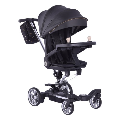 Bebe Stars Ηλεκτρικό Καρότσι Smart Ride Black 185-188