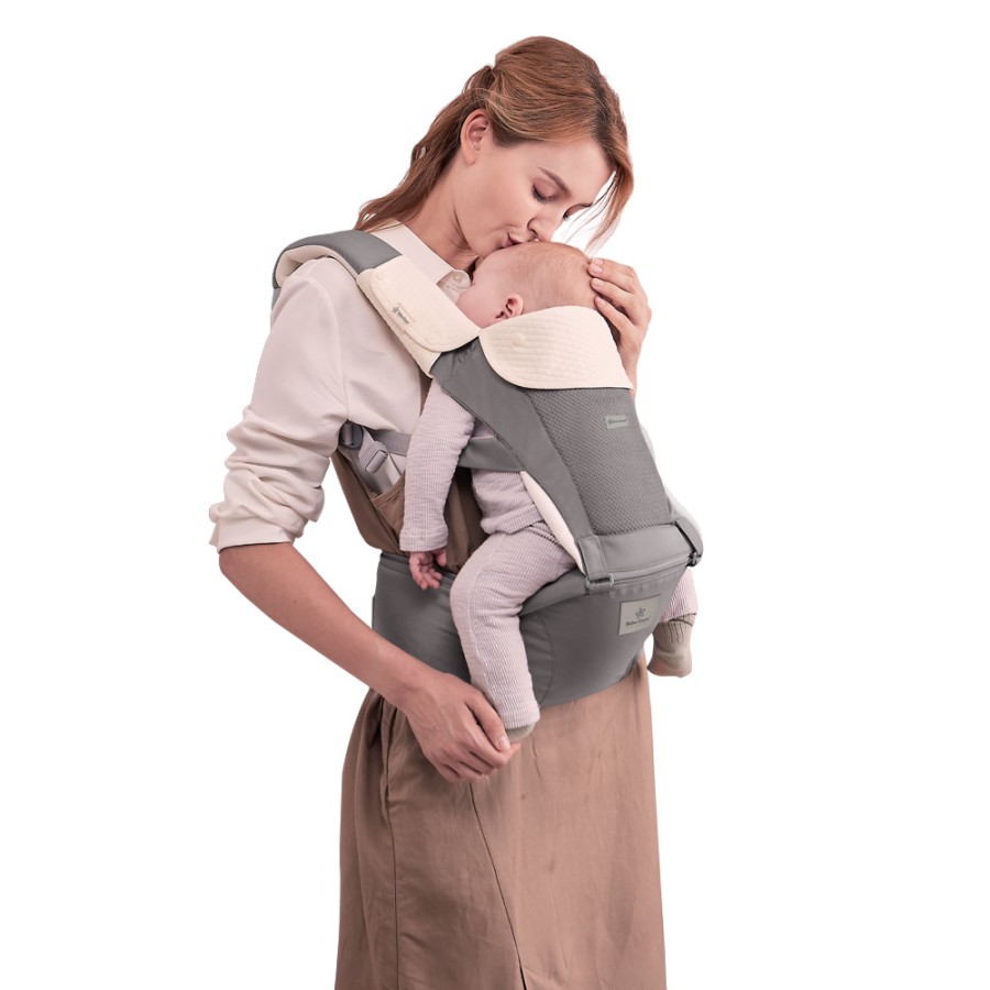 Βρεφικός Μάρσιπος Bebe Stars Hug Me Smoked Grey 225-186