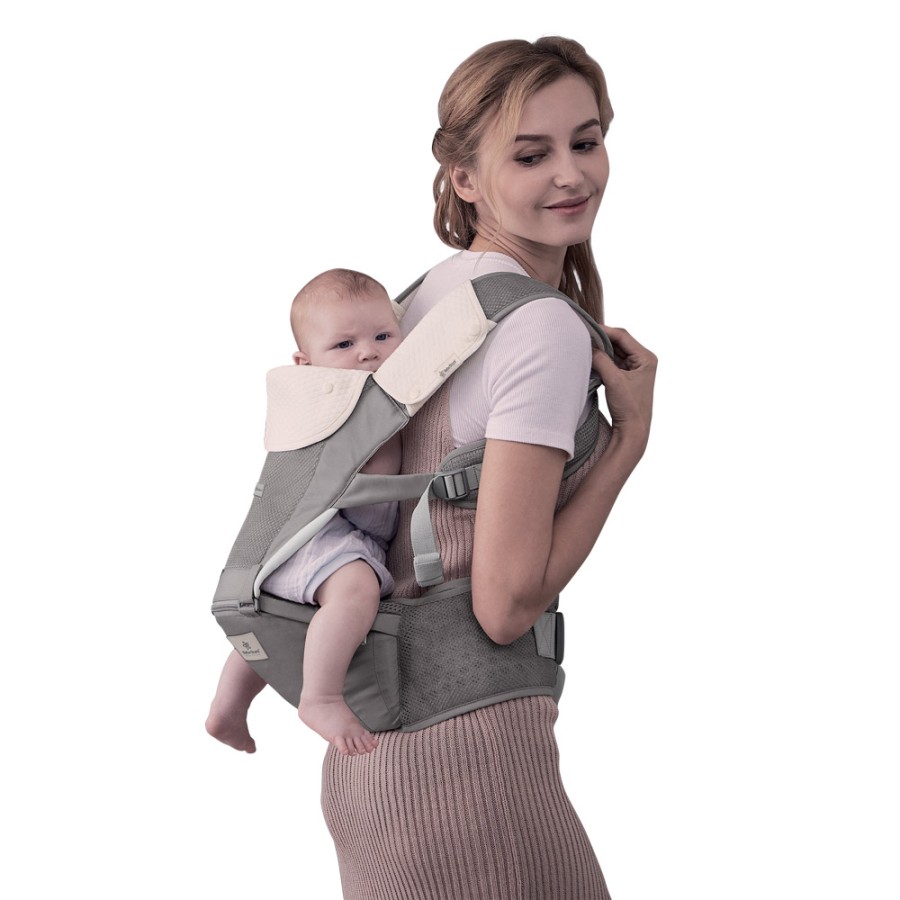 Βρεφικός Μάρσιπος Bebe Stars Hug Me Smoked Grey 225-186