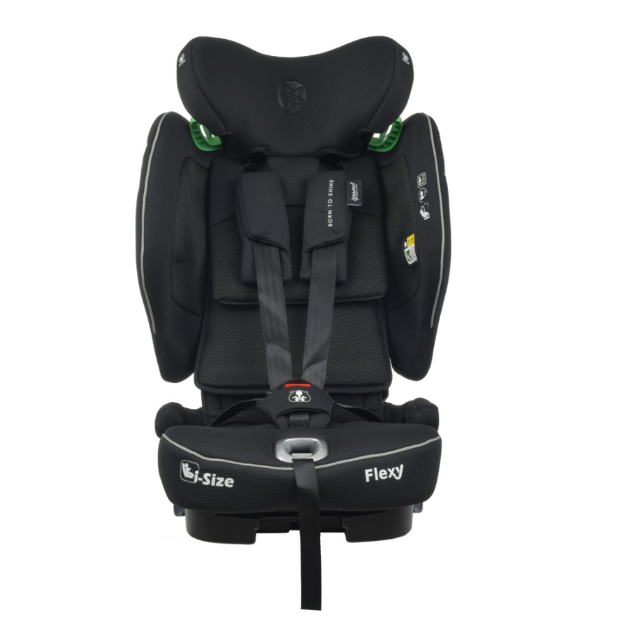 Παιδικό Κάθισμα Αυτοκινήτου Bebe Stars Flexy Isofix i-Size Black 76-150cm (3-12 ετών)
