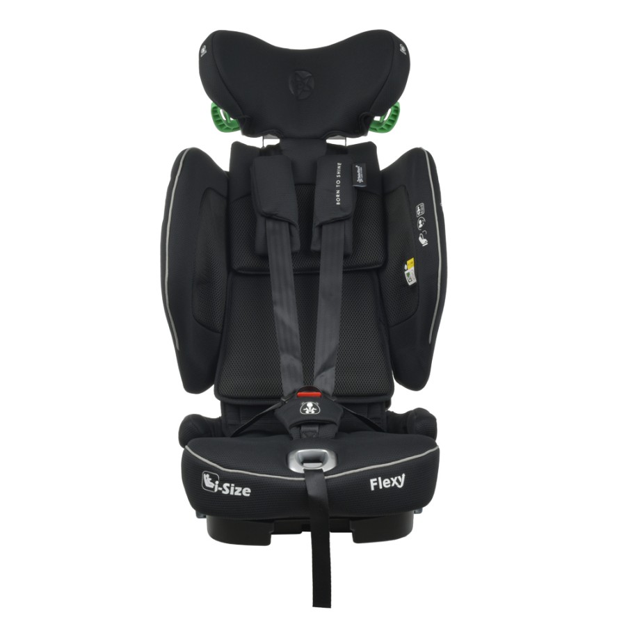 Παιδικό Κάθισμα Αυτοκινήτου Bebe Stars Flexy Isofix i-Size Black 76-150cm (3-12 ετών)