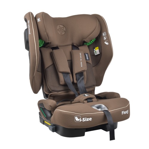 Παιδικό Κάθισμα Αυτοκινήτου Bebe Stars Flexy Isofix i-Size Coffee 76-150cm (3-12 ετών)