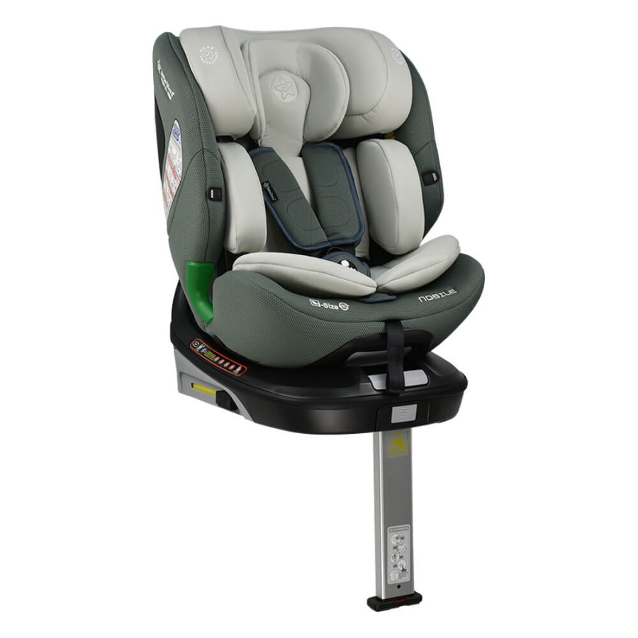 Bebe Stars Παιδικό Κάθισμα Αυτοκινήτου Nobile i-Size 360° Olive 40-150cm 924-176