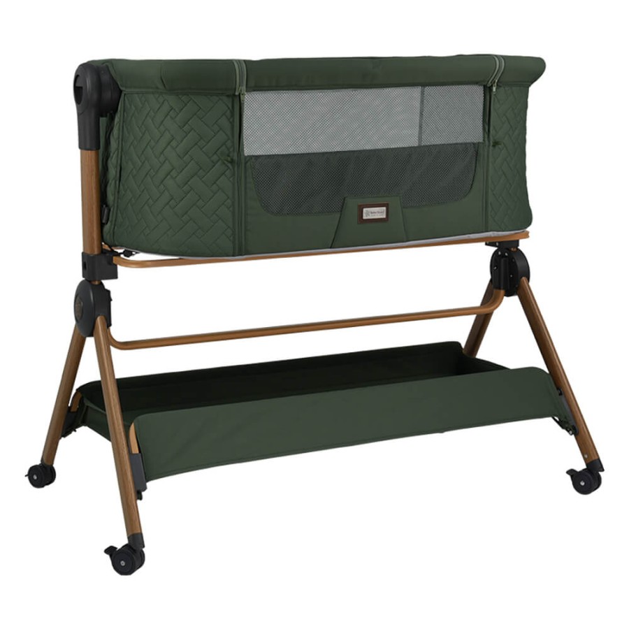 Bebe Stars Βρεφικό Λίκνο & Καρέκλα Φαγητού Serenity 2 σε 1 Forest Green
