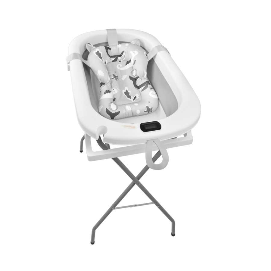 Bebe Stars Μπανιέρα Πτυσσόμενη Foldy Set με Θερμόμετρο & Αξεσουάρ & Βάση 26-100