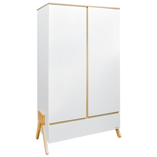 Bebe Stars Ντουλάπα Δίφυλλη Monna 104,5x54,5x194εκ.