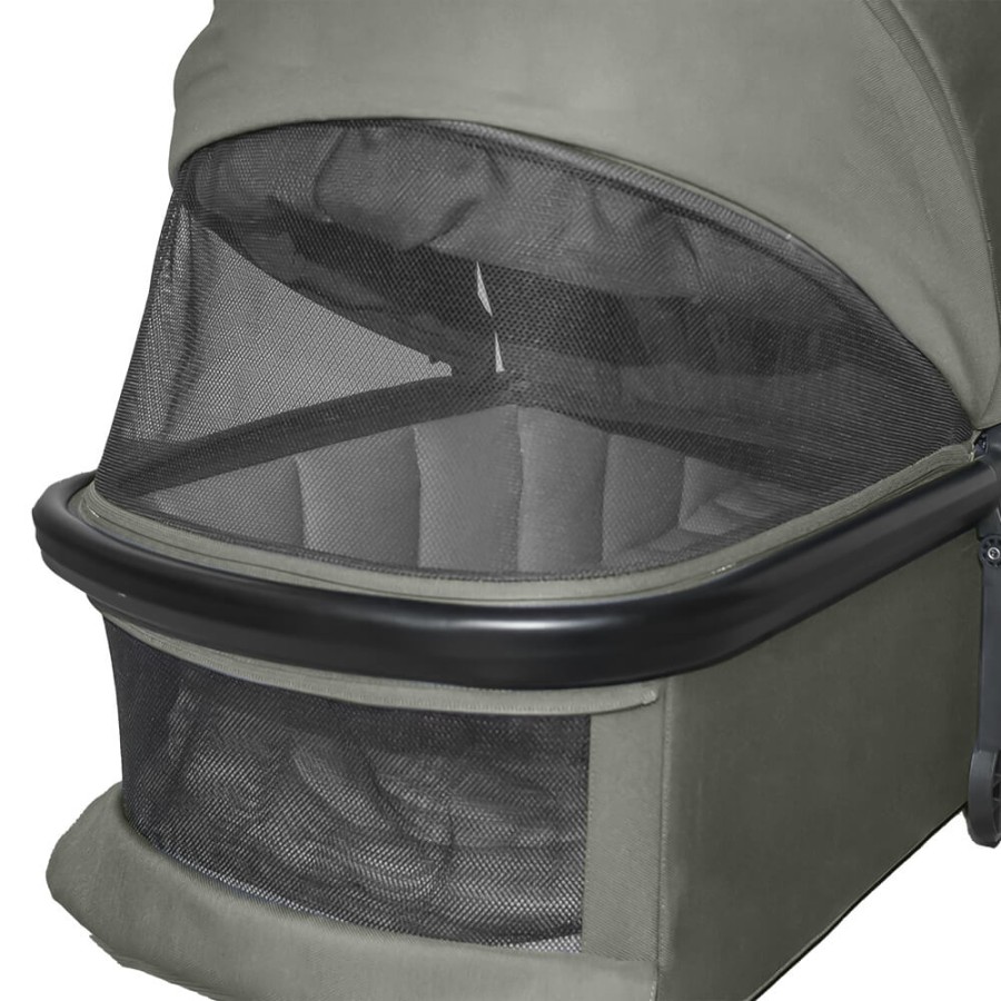 Bebestars Πολυκαρότσι Mirage 2σε1 με Αυτόματο Μηχανισμό Quick–Twist Olive