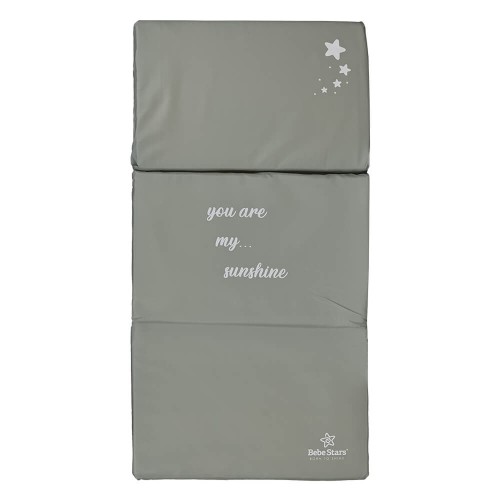 Bebe Stars Στρώμα για Παρκοκρέβατο Grey 750-184