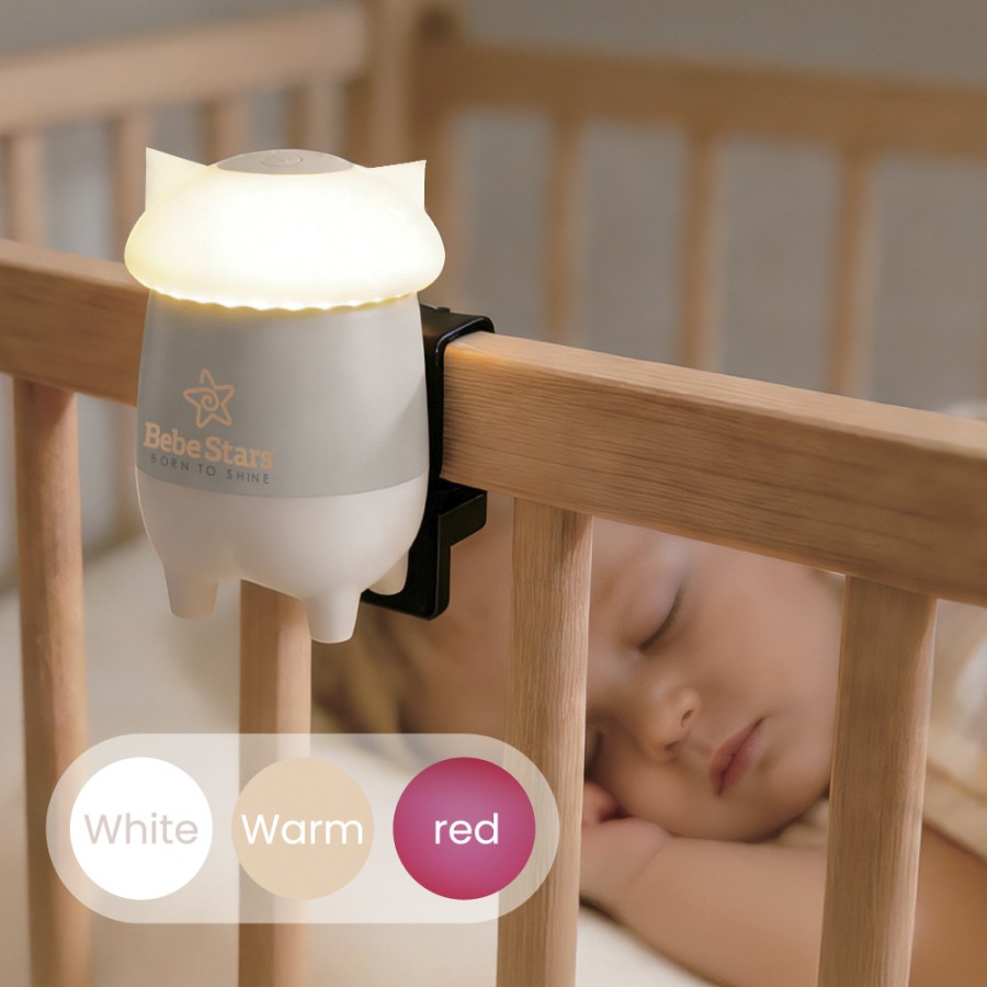Bebe Stars Μηχανισμός 3 in 1 Δόνηση, Ήχος & Φως Νυκτός με Bluetooth 20-170
