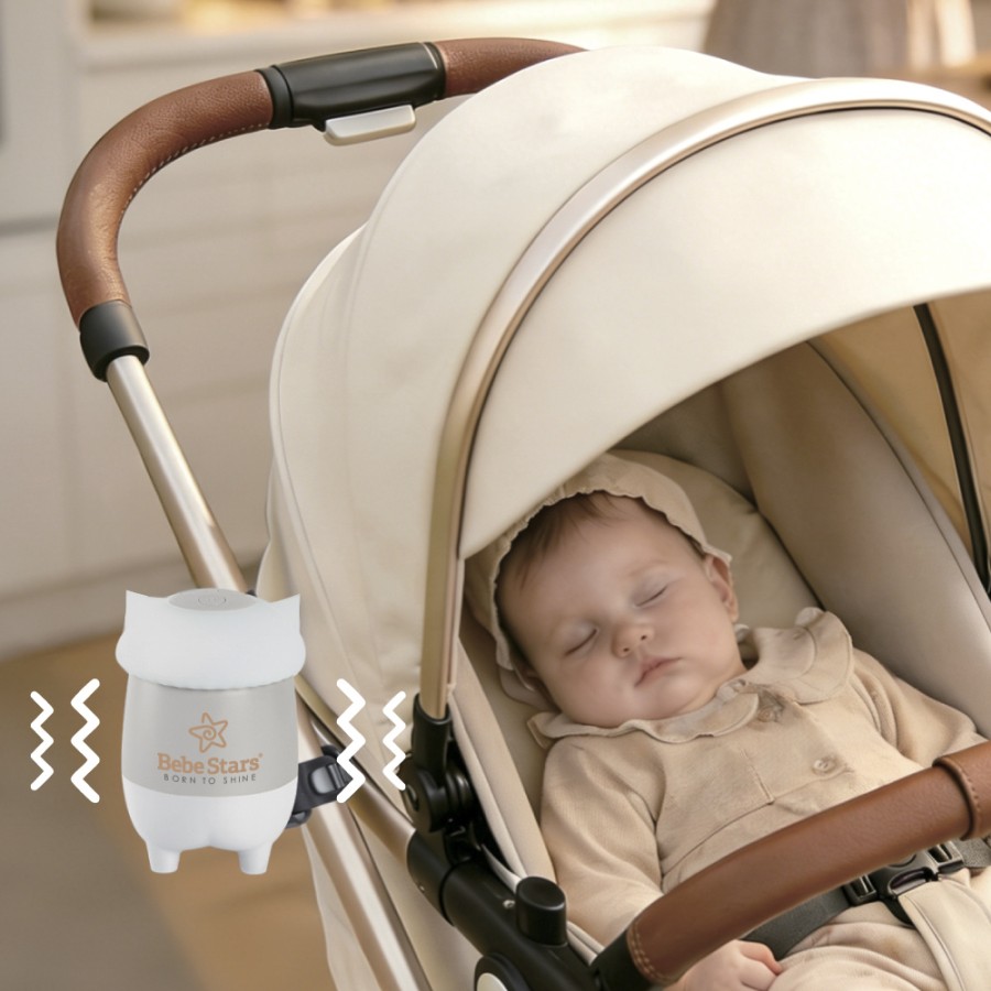 Bebe Stars Μηχανισμός 3 in 1 Δόνηση, Ήχος & Φως Νυκτός με Bluetooth 20-170