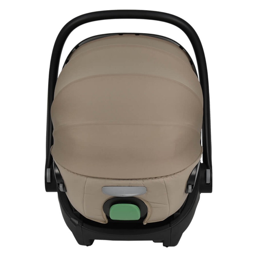 Bebe Stars Βρεφικό Κάθισμα Αυτοκινήτου με Ανάκληση Baby i-Size 40-87cm Natural Beige 004-182
