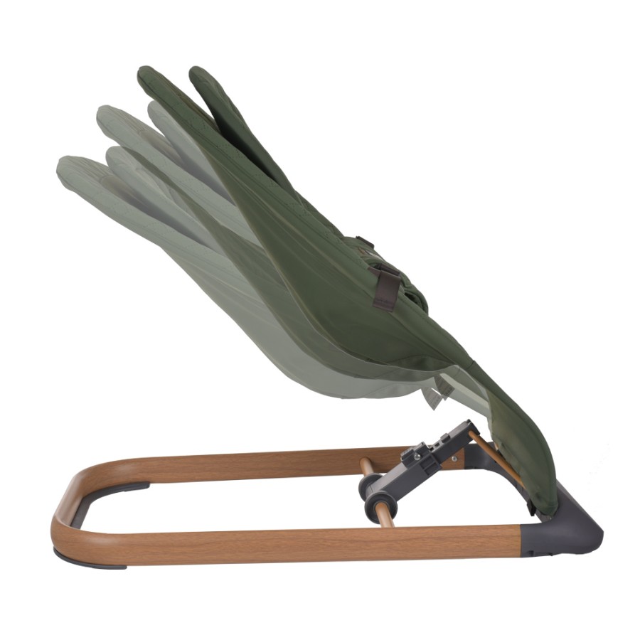 Bebe Stars Hammock Ρηλάξ Forest Green με Ανάκλιση 3 Θέσεων & Ανατομικό Μαξιλάρι 0-9kg
