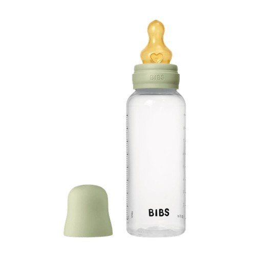 Bibs Πλαστικό Μπιμερό 270ml με Θηλή Latex Μεσαίας Ροής Sage