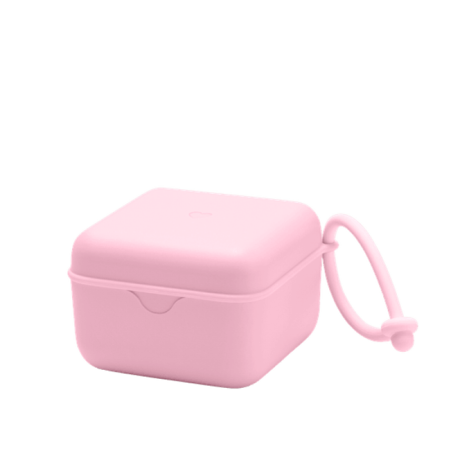 Θήκη για 3 Πιπίλες Bibs Baby Pink
