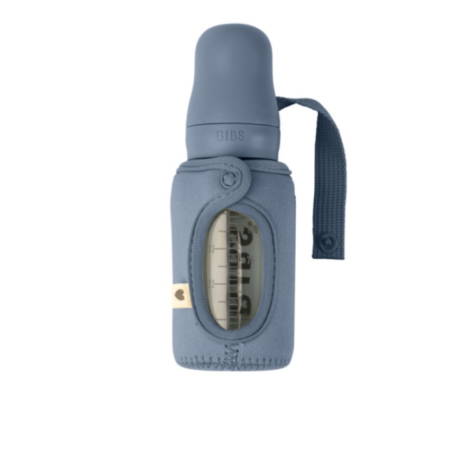 Bibs Baby Bottle Sleeve Θήκη Μπιμπερό Small Petrol