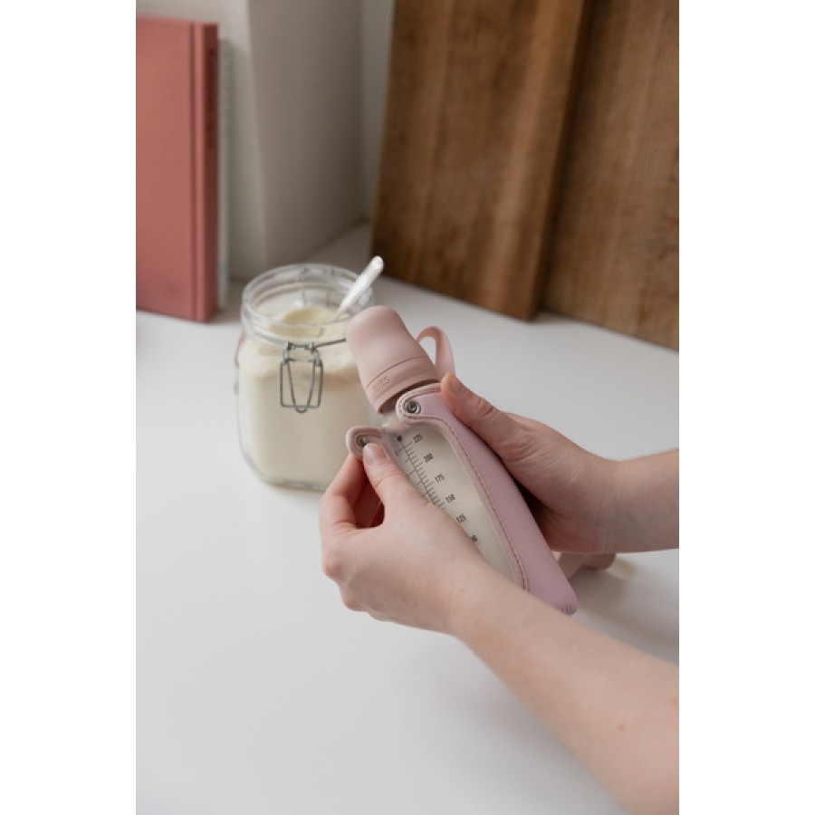 Bibs Baby Bottle Sleeve Θήκη Μπιμπερό Small Petrol