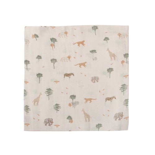 Bimbidreams Πάνα Μουσελίνα Bamboo Nairobi 120x120εκ.