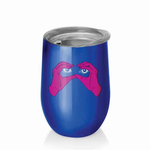 Ανοξείδωτη Κούπα Θερμός Chic Mic Bioloco Office Spectacles 420ml