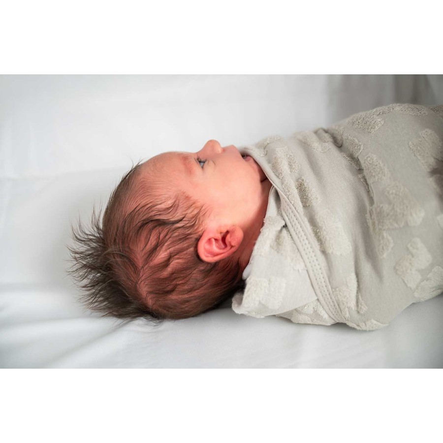 BabyBliss Υπνόσακος/Κουβέρτα Φασκιώματος BlissSnug Ροζ / Γκρι Σετ 2τμχ.