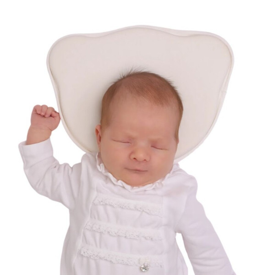 Βρεφικό Εργονομικό Μαξιλάρι με Memory Foam Bo Jungle Snow Λευκό