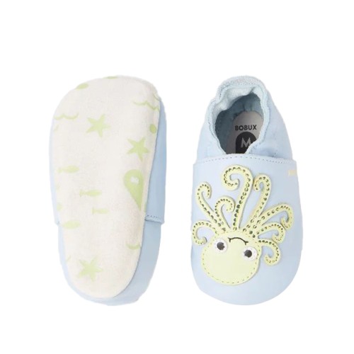 Bobux Ανατομικά Βρεφικά Παπούτσια Soft Sole Octopus Skyway