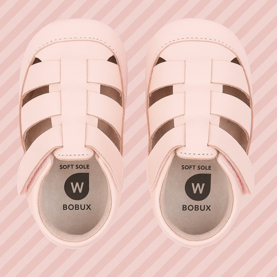 Ανατομικά Βρεφικά Παπούτσια Bobux Soft Sole Tidal Mini Heavenly Pink