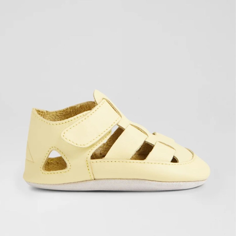 Ανατομικά Βρεφικά Παπούτσια Bobux Soft Sole Tidal Mini Pale Banana