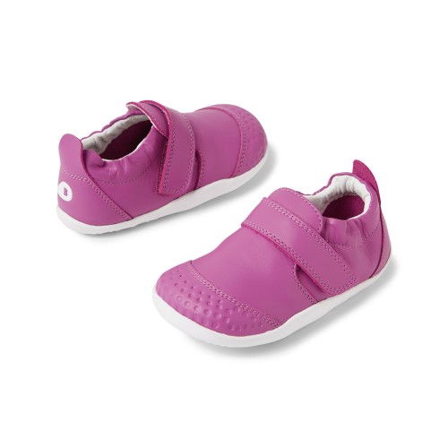 Bobux Δερμάτινο Ανατομικό Βρεφικό Παπούτσι Xplorer Go Trainer Orchid