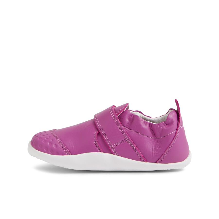 Bobux Δερμάτινο Ανατομικό Βρεφικό Παπούτσι Xplorer Go Trainer Orchid