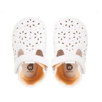 Ανατομικά Βρεφικά Παπούτσια Bobux Soft Sole Lacey White