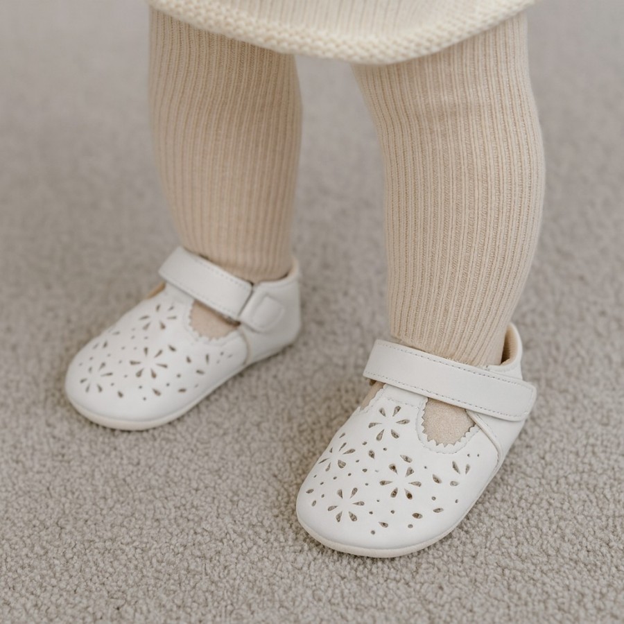 Ανατομικά Βρεφικά Παπούτσια Bobux Soft Sole Lacey White