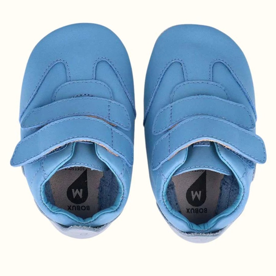 Bobux Ανατομικά Βρεφικά Παπούτσια Soft Sole Murphy Binjau Blue + Navy