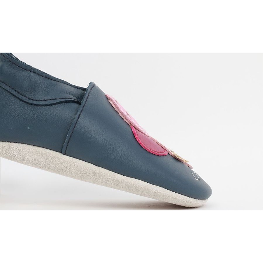 Bobux Ανατομικά Βρεφικά Παπούτσια Soft Sole Murphy Binjau Blue + Navy
