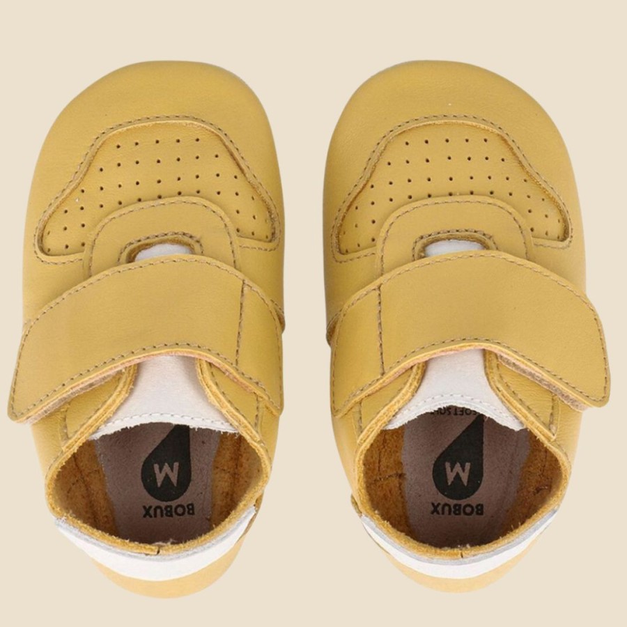 Bobux Ανατομικά Βρεφικά Παπούτσια Riley Mini Maple + White