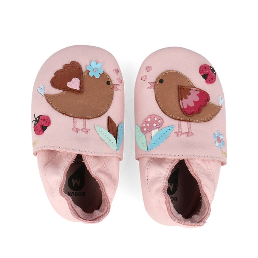 Bobux Ανατομικά Βρεφικά Παπούτσια Soft Sole Songbird Blossom