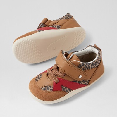 Βρεφικά Παπουτσάκια Bobux Xplorer Chase Caramel Leopard