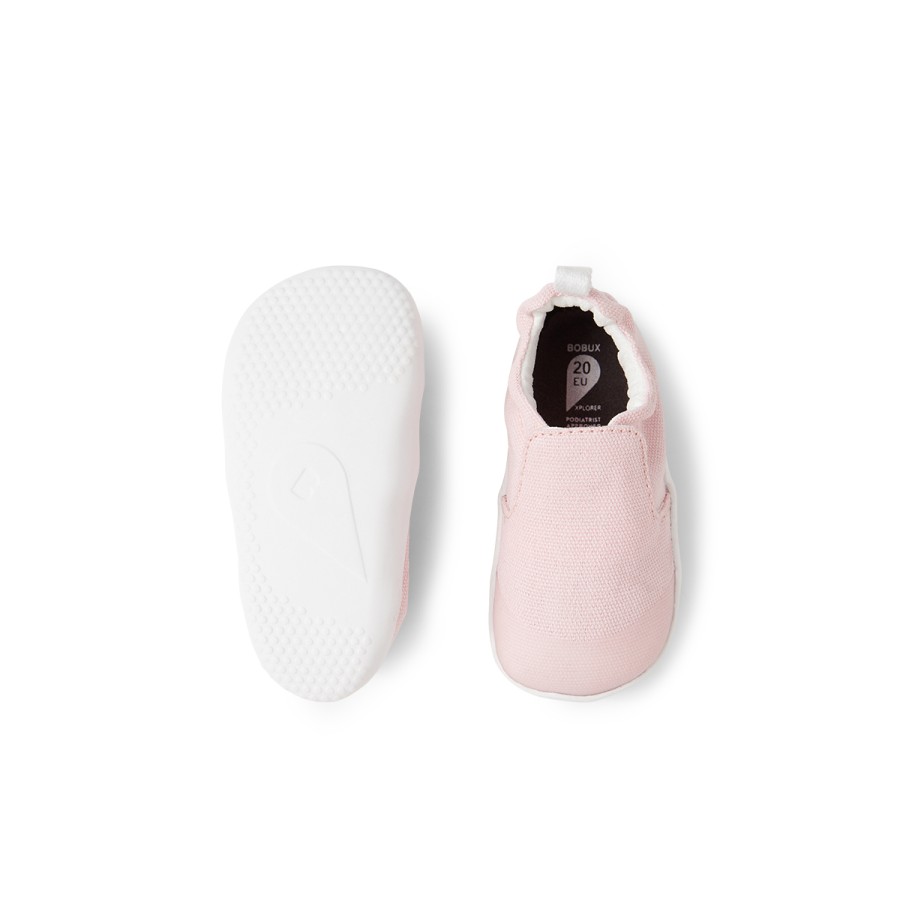 Bobux Βρεφικά Παπούτσια για τα Πρώτα Βήματα Xplorer Scamp Organic Parfait Pink
