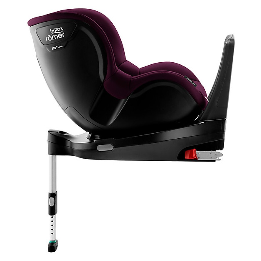 Κάθισμα Αυτοκινήτου Britax Romer Dualfix i-Sense Isofix με Flex Base I-Sense 0-18kg Burgundy Red