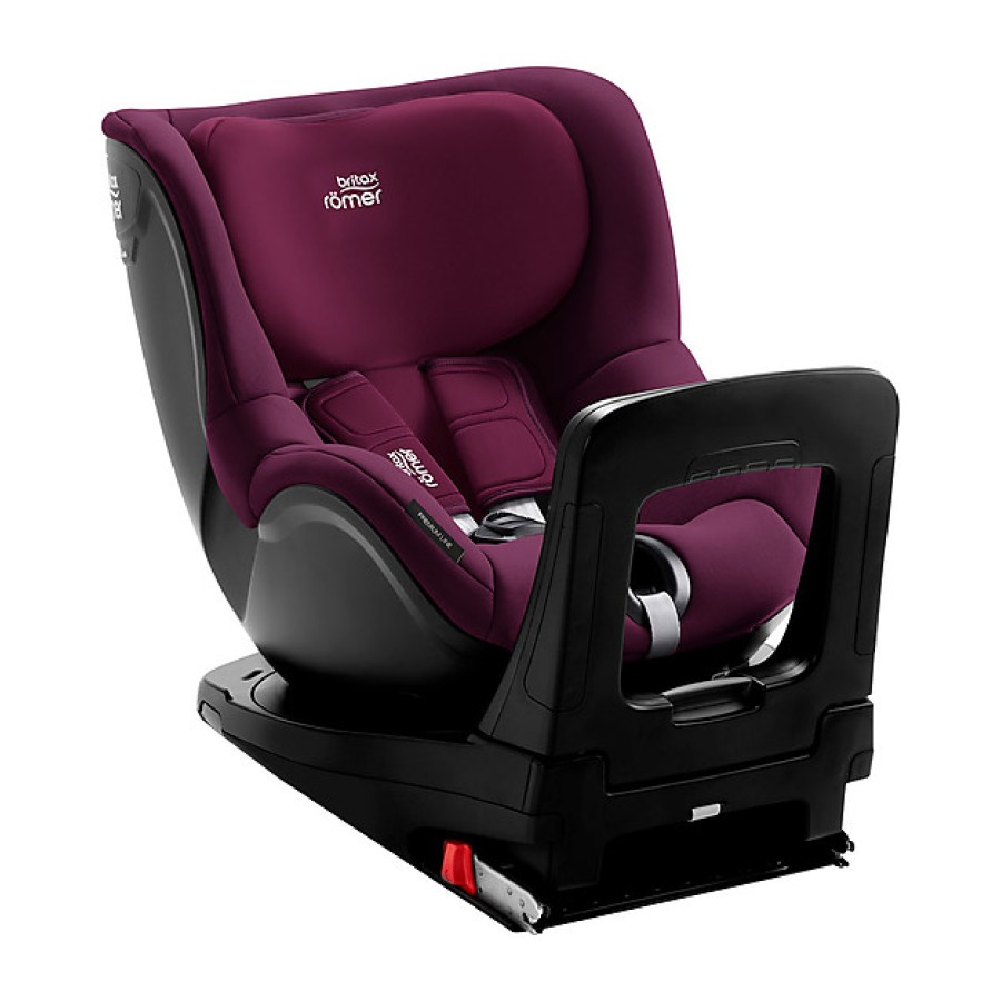 Κάθισμα Αυτοκινήτου Britax Romer Dualfix i-Sense Isofix με Flex Base I-Sense 0-18kg Burgundy Red