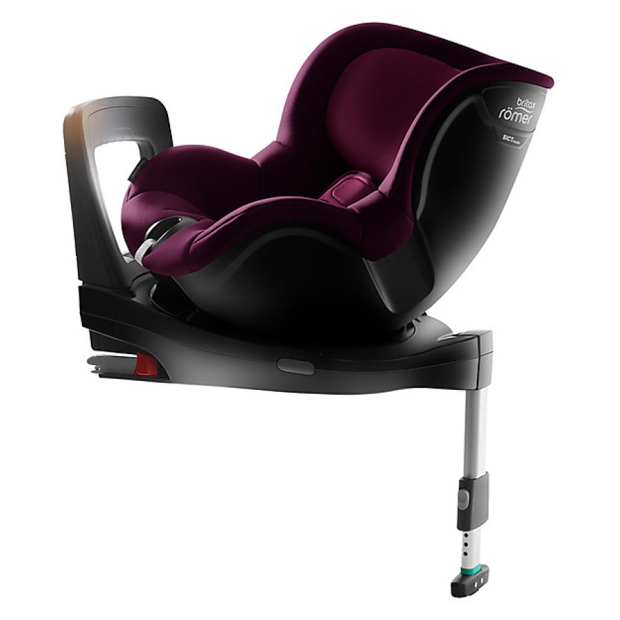 Κάθισμα Αυτοκινήτου Britax Romer Dualfix i-Sense Isofix με Flex Base I-Sense 0-18kg Burgundy Red