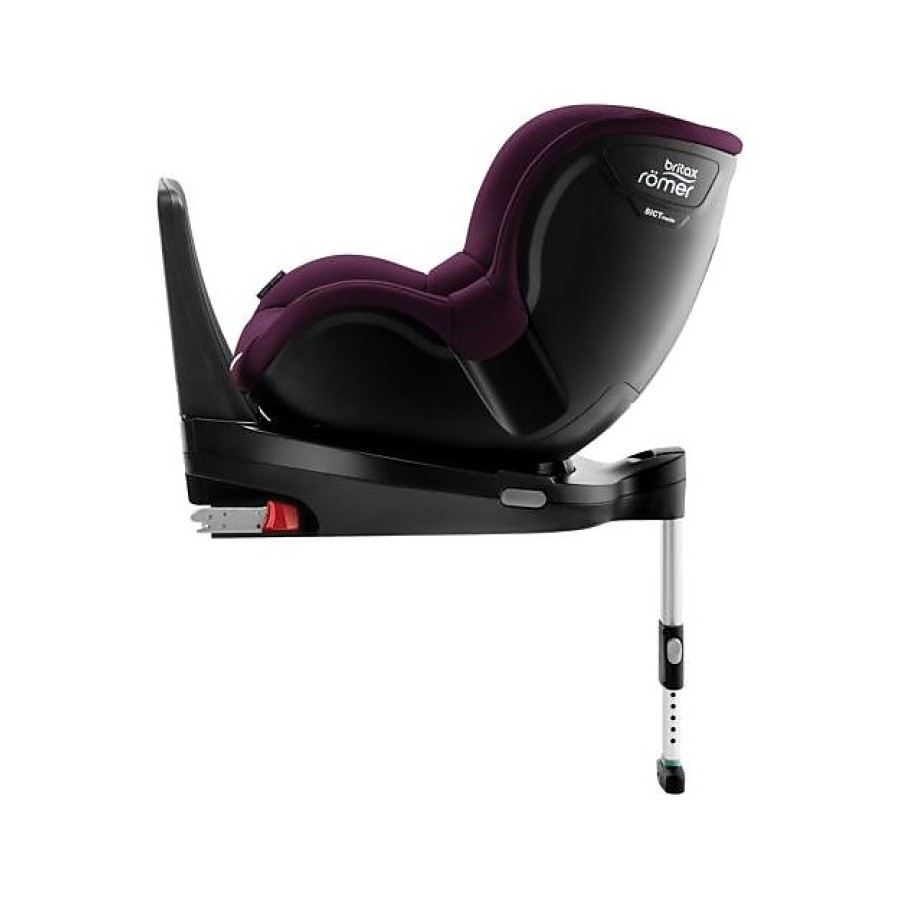 Κάθισμα Αυτοκινήτου Britax Romer Dualfix i-Sense Isofix με Flex Base I-Sense 0-18kg Burgundy Red