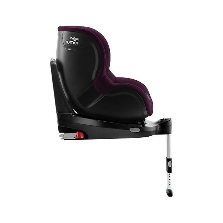 Κάθισμα Αυτοκινήτου Britax Romer Dualfix i-Sense Isofix με Flex Base I-Sense 0-18kg Burgundy Red