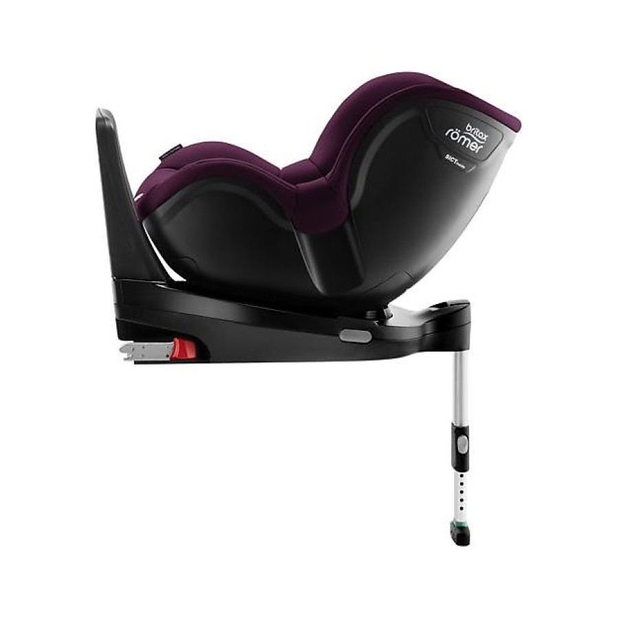 Κάθισμα Αυτοκινήτου Britax Romer Dualfix i-Sense Isofix με Flex Base I-Sense 0-18kg Burgundy Red