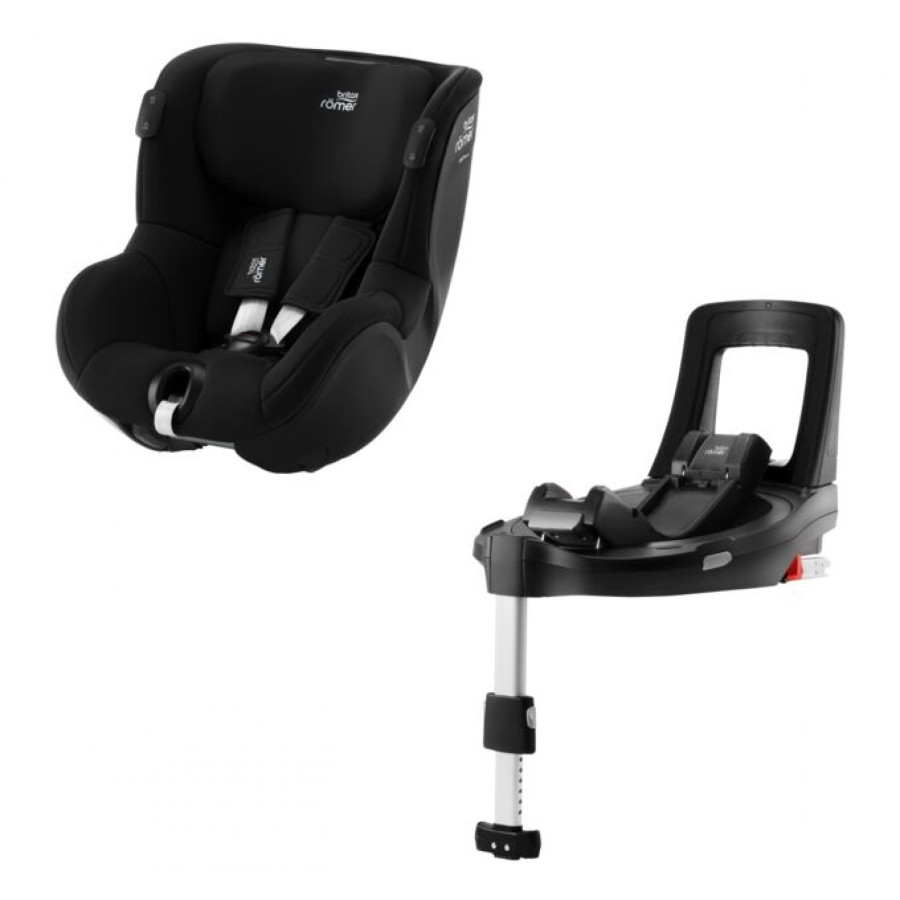 Κάθισμα Αυτοκινήτου Britax Romer Dualfix i-Sense Isofix με Flex Base I-Sense 0-18kg Burgundy Red