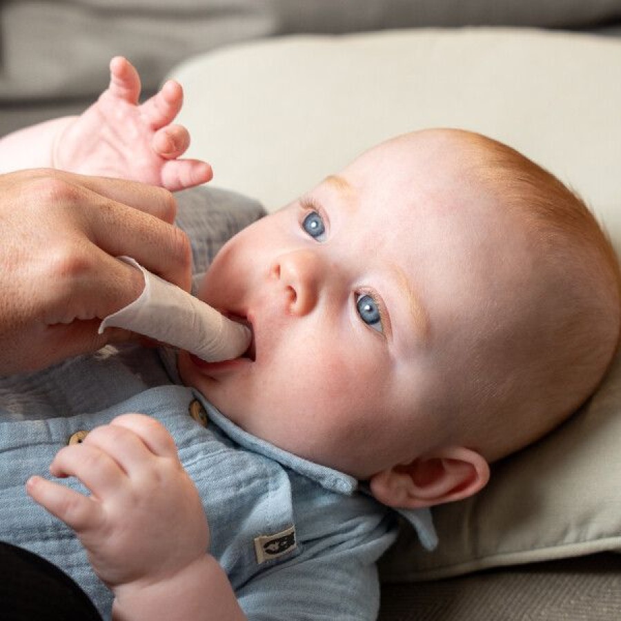 Brush-Baby Denta Wipes Βρεφικά Μαντηλάκια Φροντίδας Ούλων 0+