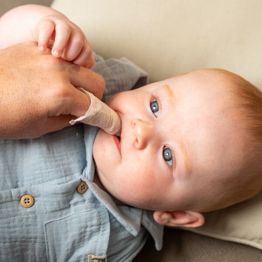 Brush-Baby Denta Wipes Βρεφικά Μαντηλάκια Φροντίδας Ούλων 0+