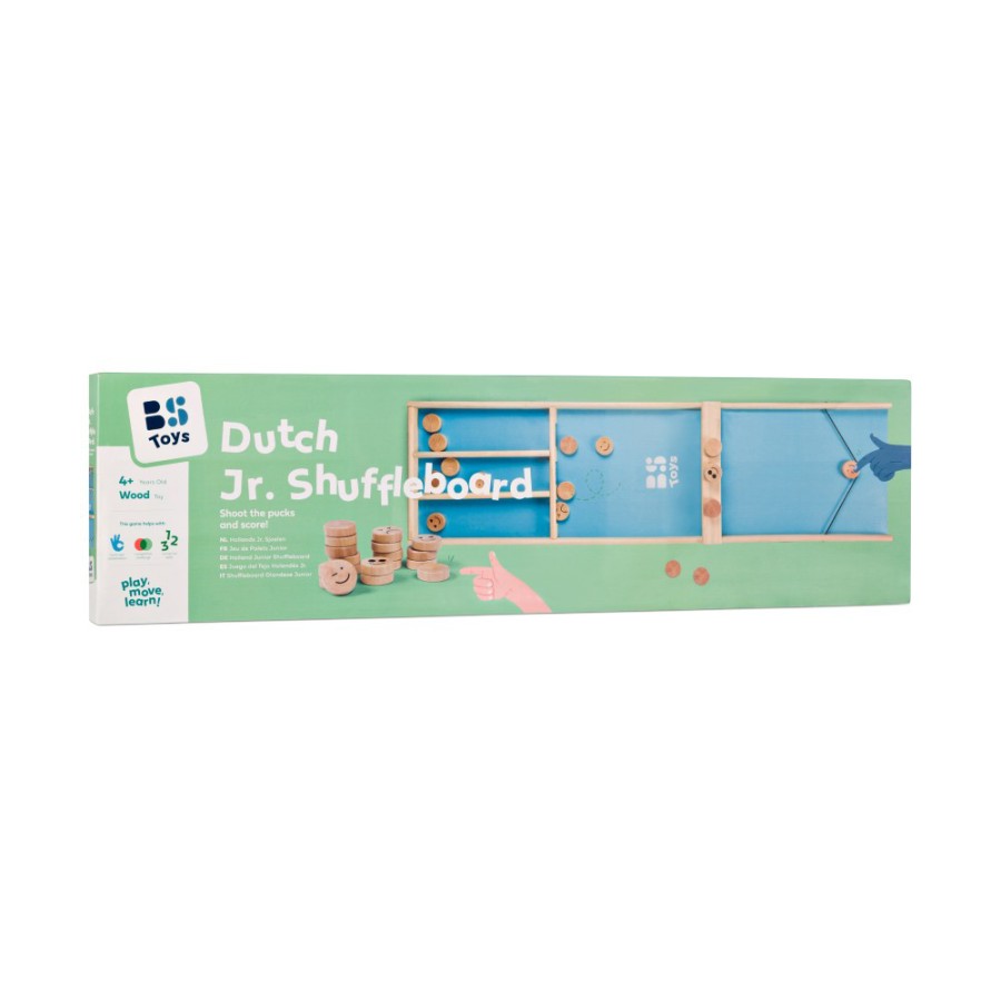 BS Toys Επιτραπέζιο Παιχνίδι με Ξύλινους Δίσκους Shuffleboard
