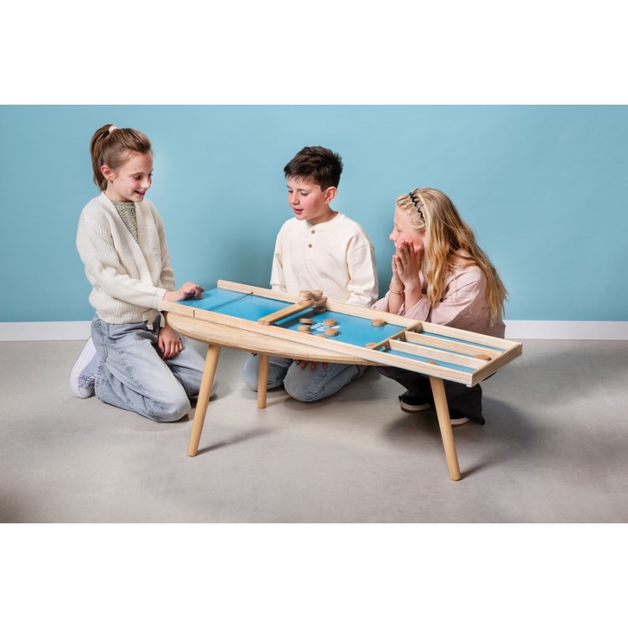 BS Toys Επιτραπέζιο Παιχνίδι με Ξύλινους Δίσκους Shuffleboard