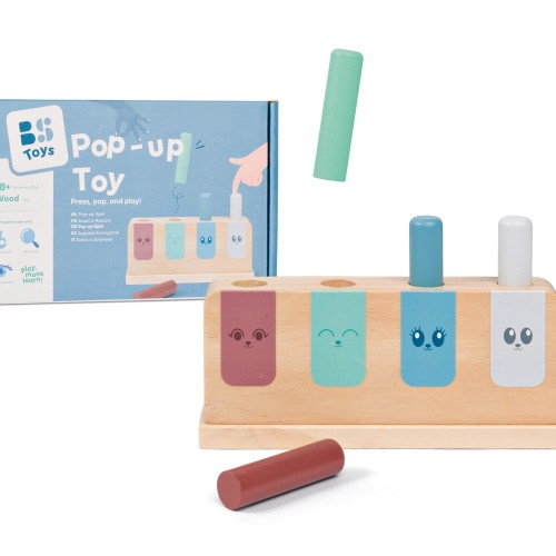 BS Toys Ξύλινο Παιχνίδι Pop Up